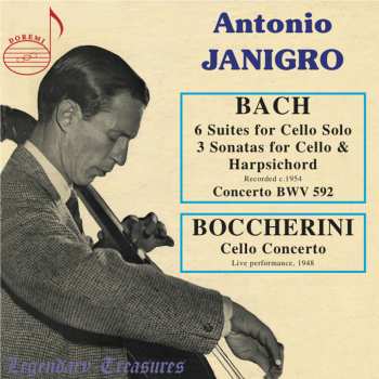 3CD Bach,j.s. / Janigro / Veyron-lacroix: Plays Bach & Boccherini