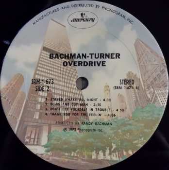 LP Bachman-Turner Overdrive: Bachman-Turner Overdrive