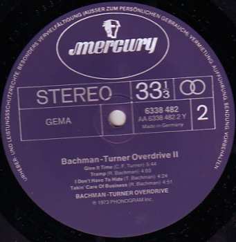 LP Bachman-Turner Overdrive: Bachman-Turner Overdrive II
