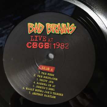 LP Bad Brains: Live At CBGB 1982 LTD