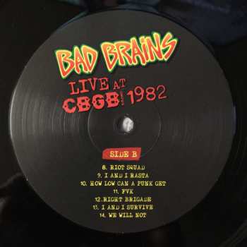 LP Bad Brains: Live At CBGB 1982 LTD
