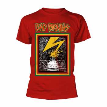 Merch Bad Brains: Maglietta Bad Brains (red)