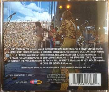 CD Bad Company: Still Running - Maryland Broadcast 1979