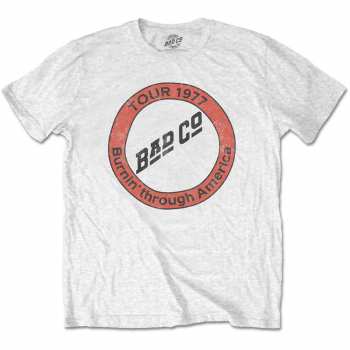 Merch Bad Company: Maglietta Burnin' Through America 