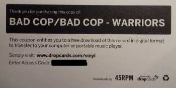 LP Bad Cop/Bad Cop: Warriors
