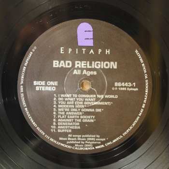 LP Bad Religion: All Ages
