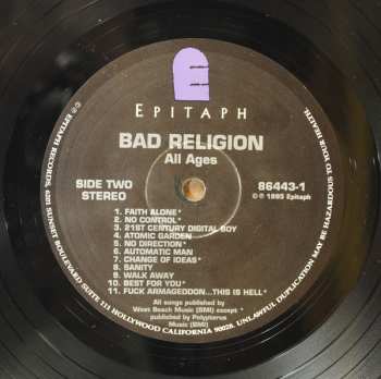 LP Bad Religion: All Ages