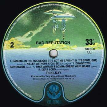 LP Thin Lizzy: Bad Reputation