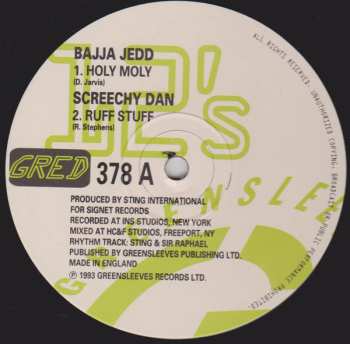 LP Bajja Jedd: Holy Moly / Ruff Stuff