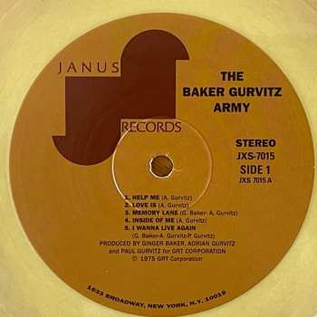 LP Baker Gurvitz Army: The Baker Gurvitz Army CLR | DLX