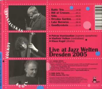 CD Baltic Trio: Live At Jazz Welten Dresden 2005