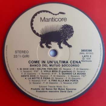 LP Banco Del Mutuo Soccorso: Come In Un'Ultima Cena LTD | NUM | CLR