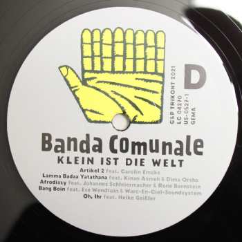2LP Banda Comunale: Klein Ist Die Welt