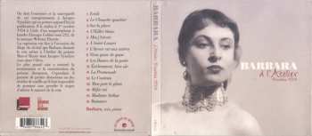CD Barbara: À L'Atelier, Bruxelles 1954 DIGI