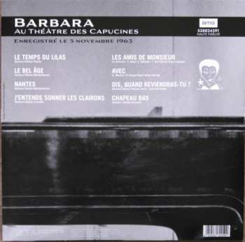 LP Barbara: Au Théâtre Des Capucines