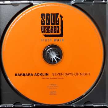 CD Barbara Acklin: Seven Days Of Night
