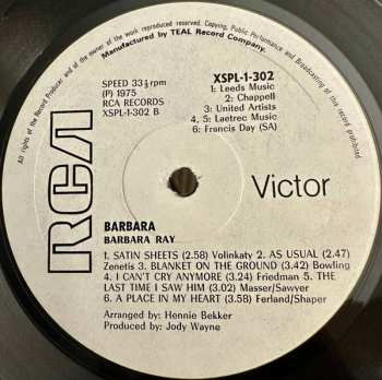 LP Barbara Ray: Barbara Ray