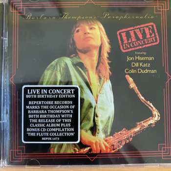 2CD Barbara Thompson's Paraphernalia: Live In Concert