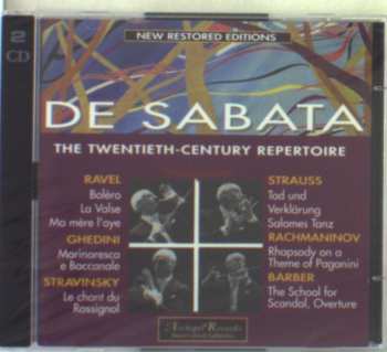 2CD Barber / De Sabata: De Sabata Dirigiert 20. Jahrhu