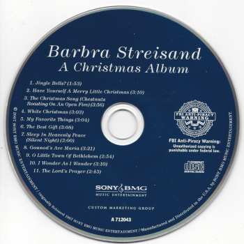 CD Barbra Streisand: A Christmas Album