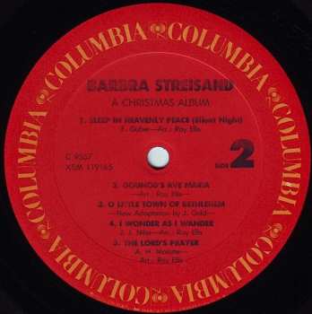 LP Barbra Streisand: A Christmas Album