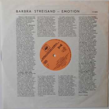 LP Barbra Streisand: Emotion