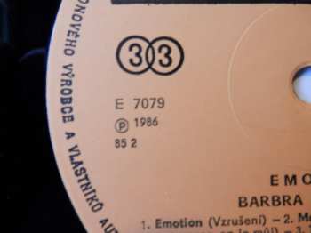 LP Barbra Streisand: Emotion