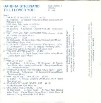 MC Barbra Streisand: Till I Loved You
