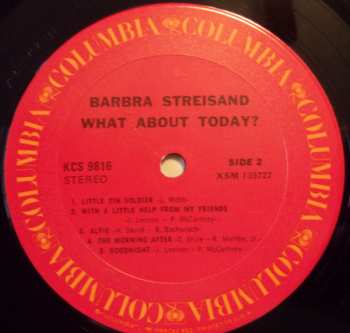 LP Barbra Streisand: What About Today?