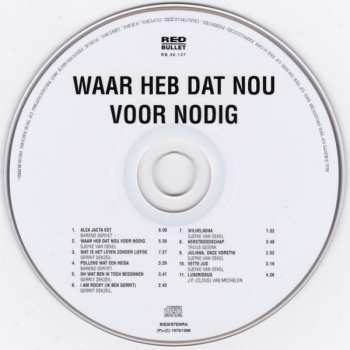 CD Barend Servet: Waar Heb Dat Nou Voor Nodig