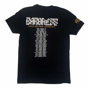 Merce Baroness: Tričko Gold & Grey Date Back  S
