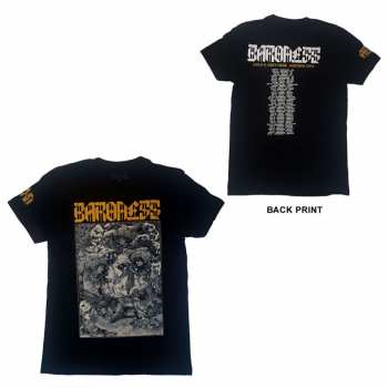 Merce Baroness: Tričko Gold & Grey Date Back  S
