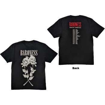Merce Baroness: Baroness Unisex T-shirt: Razor Bloom (back Print) (small) S
