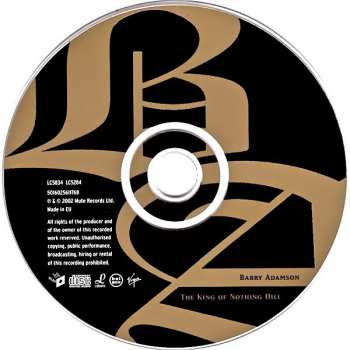 CD Barry Adamson: The King Of Nothing Hill