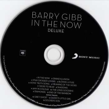 CD Barry Gibb: In The Now - Deluxe DLX