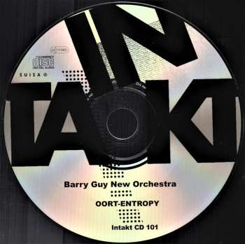 CD Barry Guy New Orchestra: Oort-Entropy
