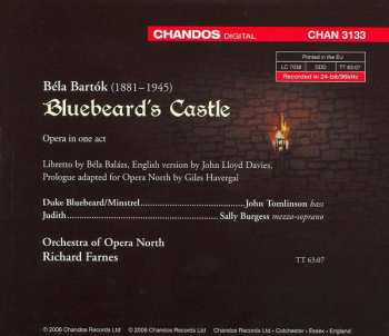 CD/Set di cofanetti Béla Bartók: Bluebeard's Castle