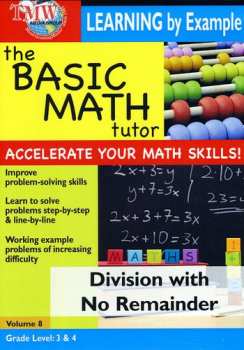 Album Basic Math Tutor Division With No Remainder: Basic Math Tutor Division With No Remainder
