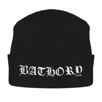 Berretto White Logo Bathory Vyšívaná
