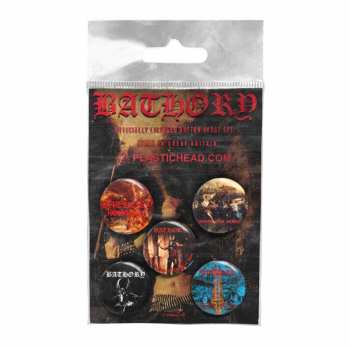 Merch Bathory: Set Spillette Bathory Button Badge Set