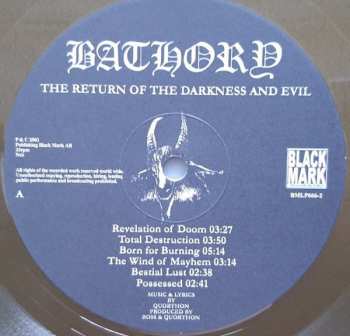 LP Bathory: The Return...... LTD | CLR