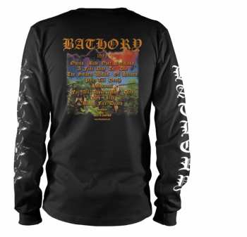 Merce Bathory: Tričko S Dlouhým Rukávem Blood Fire Death S