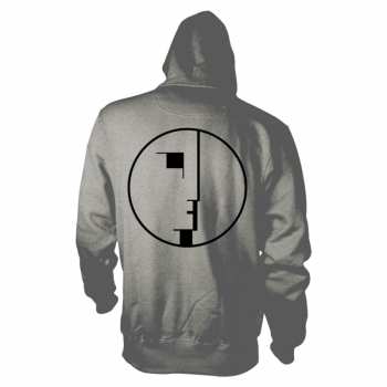Merce Bauhaus: Mikina Se Zipem Logo Bauhaus (grey) S