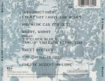 CD B.B. King: Live In Cook County Jail