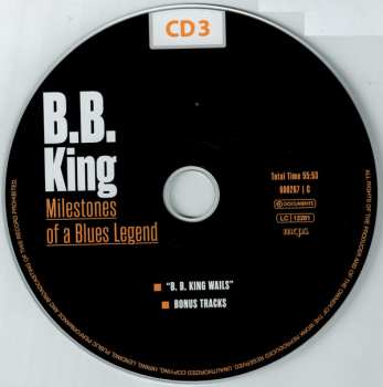 10CD/Set di cofanetti B.B. King: Milestones Of A Blues Legend