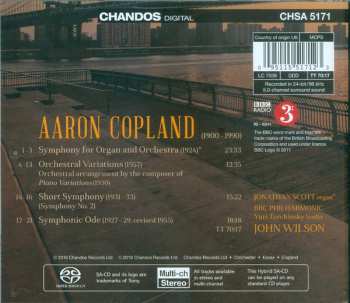 SACD John Wilson: Copland Orchestral Works 2 - Symphonies