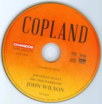 SACD John Wilson: Copland Orchestral Works 2 - Symphonies