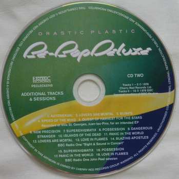 4CD/2DVD/Set di cofanetti Be Bop Deluxe: Drastic Plastic LTD | DLX