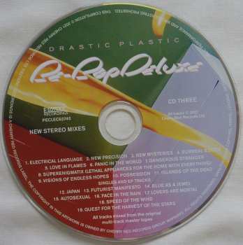 4CD/2DVD/Set di cofanetti Be Bop Deluxe: Drastic Plastic LTD | DLX