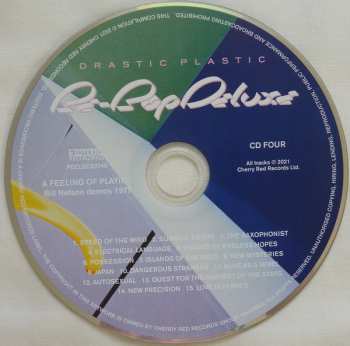 4CD/2DVD/Set di cofanetti Be Bop Deluxe: Drastic Plastic LTD | DLX